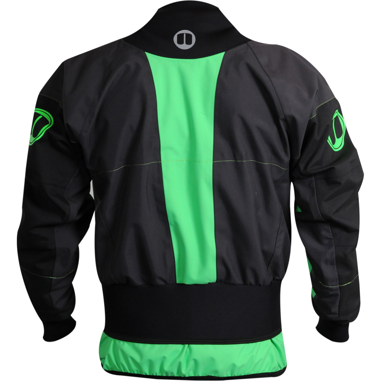 2026 Nookie Rush II Giacca Da Kayak Per Acque Bianche JA23 - Verde / Black
